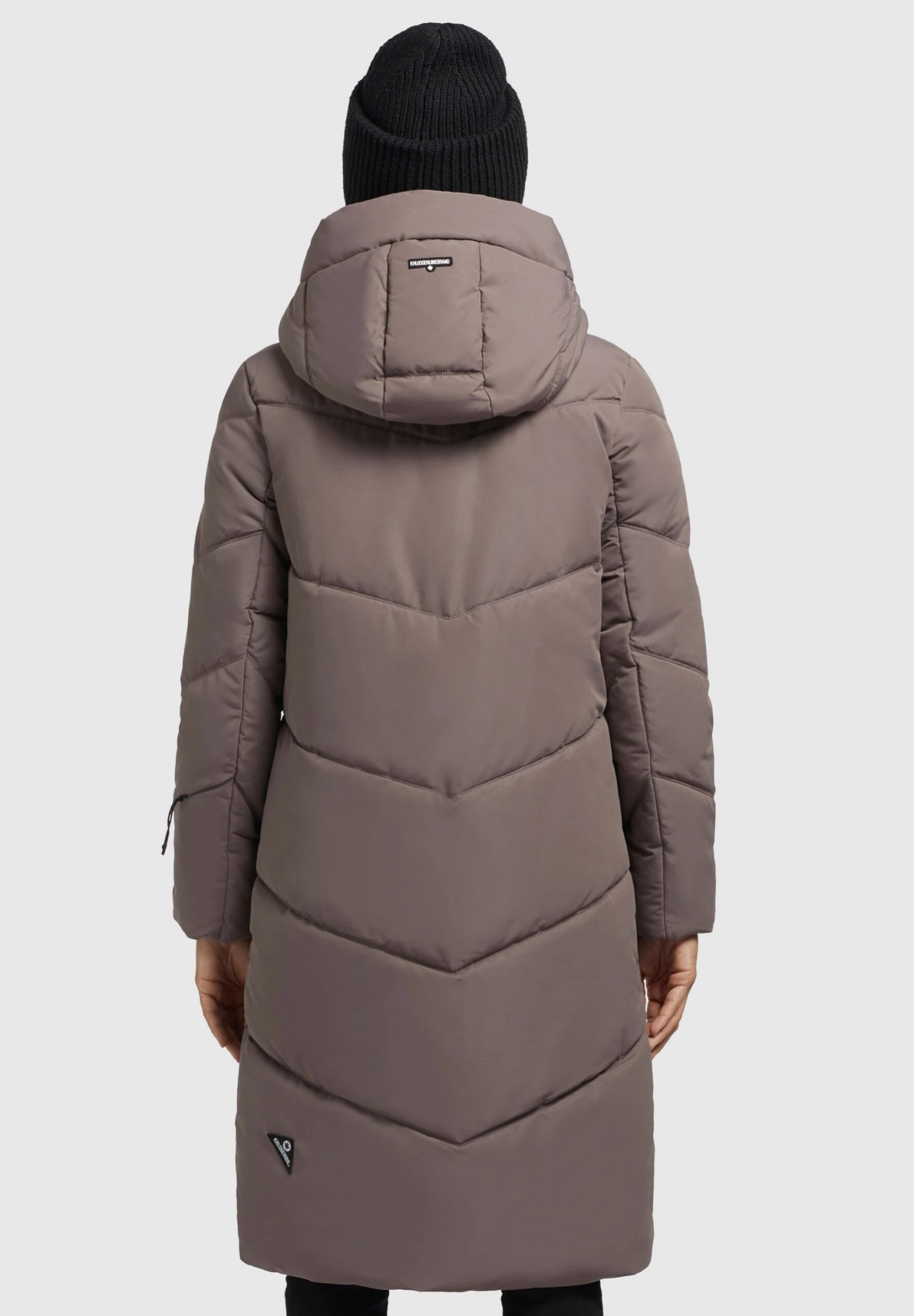 Khujo TorinoCappotto InvernaleTaupe Donna Cappotti KH121U19N-C11 3 Khujo TorinoCappotto InvernaleTaupe Donna Cappotti KH121U19N-C11 - immagine 3