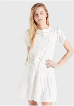 Khujo KapuaVestito EstivoWeiß Donna Vestiti KH121C0DL-A11 -Khujo Negozio di alimentari 88a19567238a47a99295fc7afde183a2