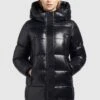 Khujo Cardi ShinyCappotto InvernaleSchwarz Donna Cappotti KH121U1AE-Q11