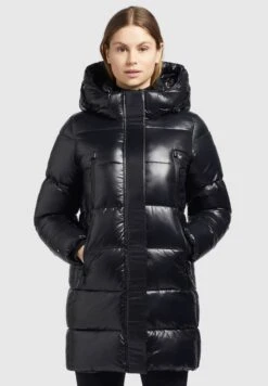 Khujo Cardi ShinyCappotto InvernaleSchwarz Donna Cappotti KH121U1AE-Q11