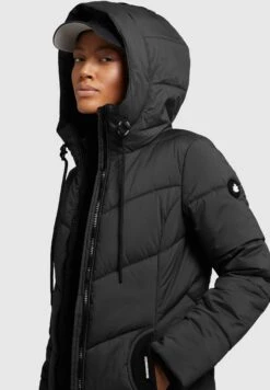 Khujo Aribay3 Light - Cappotto Invernale - Schwarz -Khujo Negozio di alimentari 8cdebc44b1c346fa85699491a17a7eb2