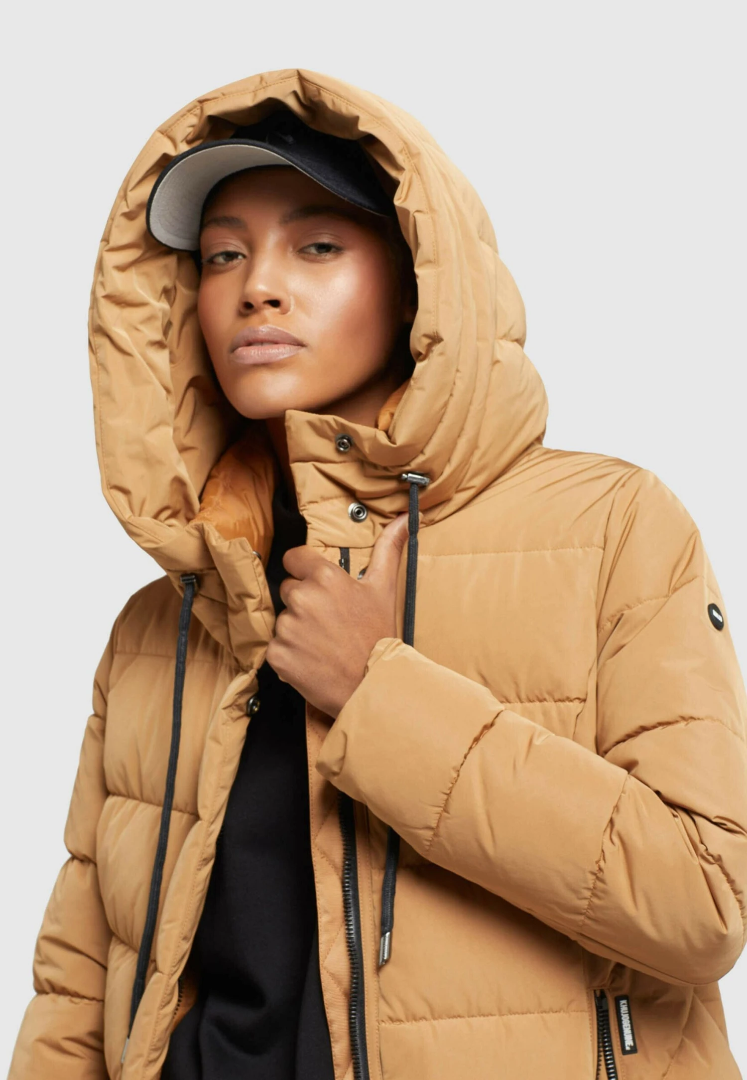 Khujo GamberCappotto InvernaleOcker Donna Cappotti KH121U13O-E11 4 Khujo GamberCappotto InvernaleOcker Donna Cappotti KH121U13O-E11 - immagine 4