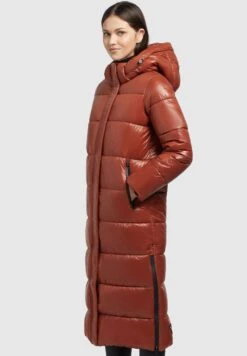 Khujo Saima ShinyCappotto InvernaleRotbraun Donna Cappotti KH121U1C0-G12 -Khujo Negozio di alimentari 8d1eff7f669e4ea9ad64289b42dcefd4