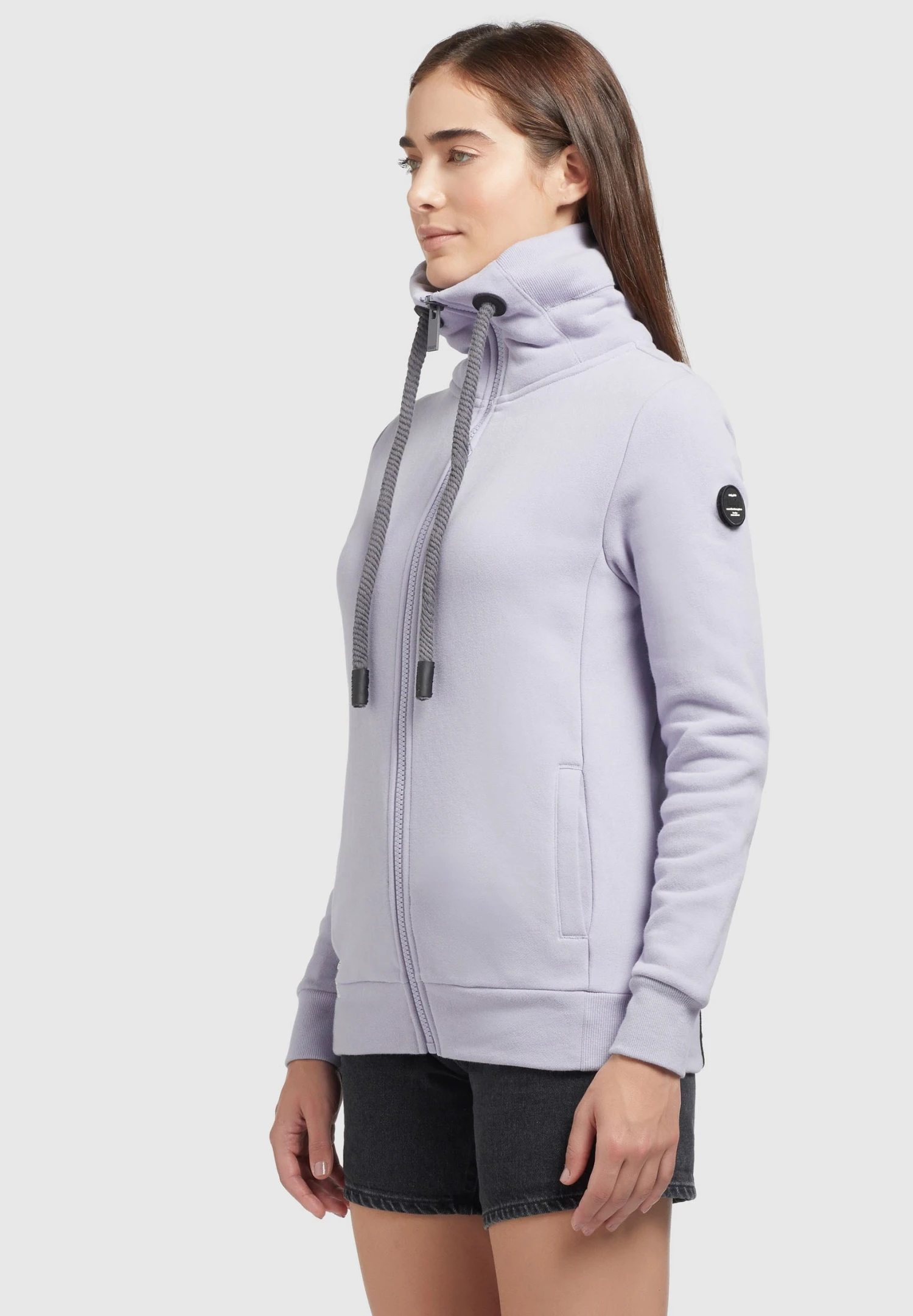 Khujo TostaFelpa Con ZipFlieder Donna Felpe KH121J07B-I11 6 Khujo TostaFelpa Con ZipFlieder Donna Felpe KH121J07B-I11 - immagine 6