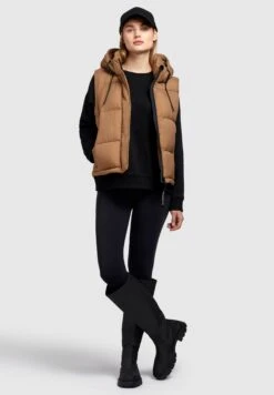 Khujo Inna MattSmanicatoHellbraun Donna Giacche E Blazer KH121U1AG-O11