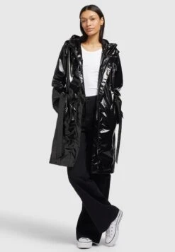 Khujo Alecia - Trench - Schwarz -Khujo Negozio di alimentari 8e6a736ac00b45b890b69e5c33a64f09