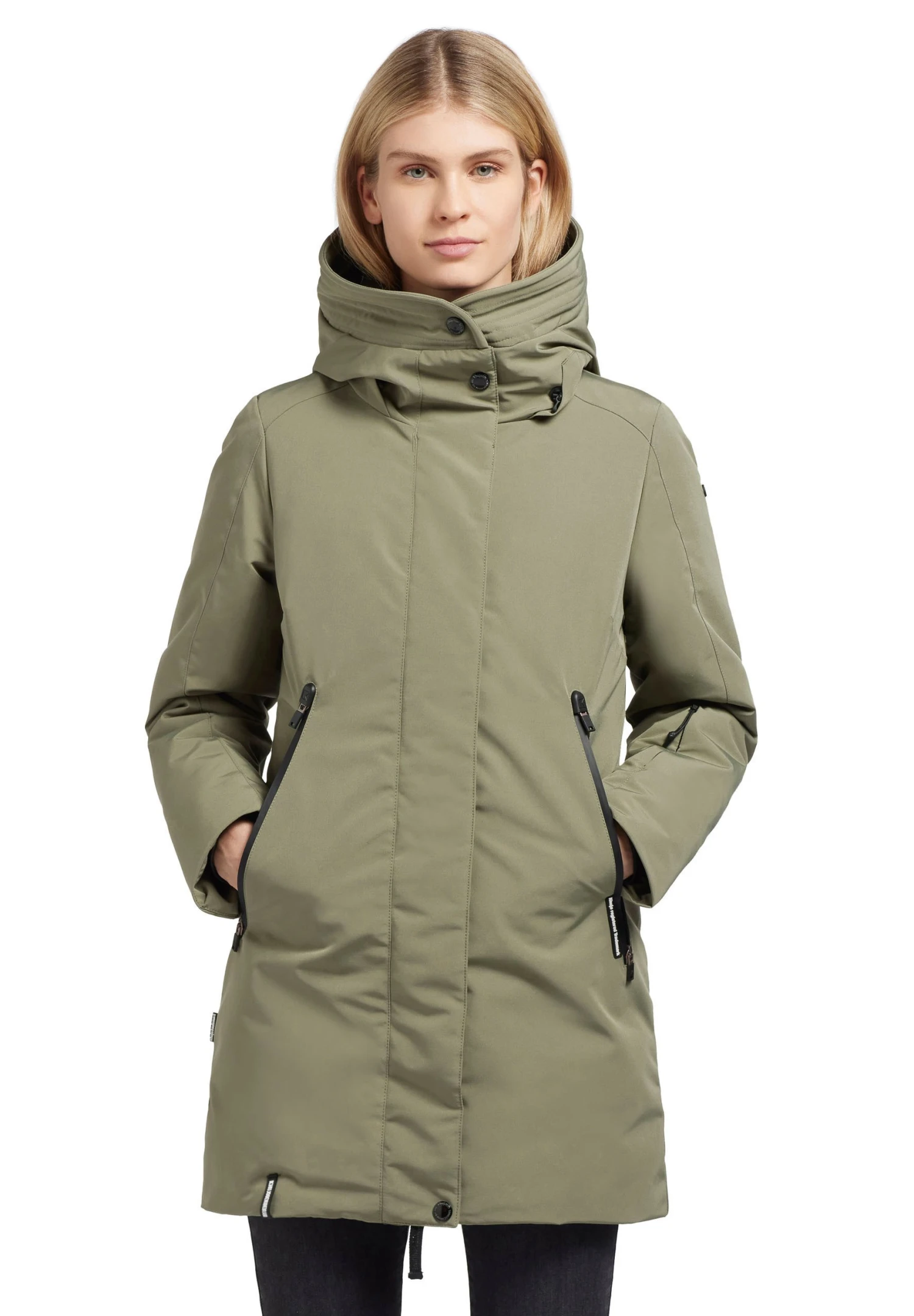 Khujo Viona4Cappotto InvernaleGraugrün Donna Cappotti KH121U1CS-M12 8 Khujo Viona4Cappotto InvernaleGraugrün Donna Cappotti KH121U1CS-M12 - immagine 8