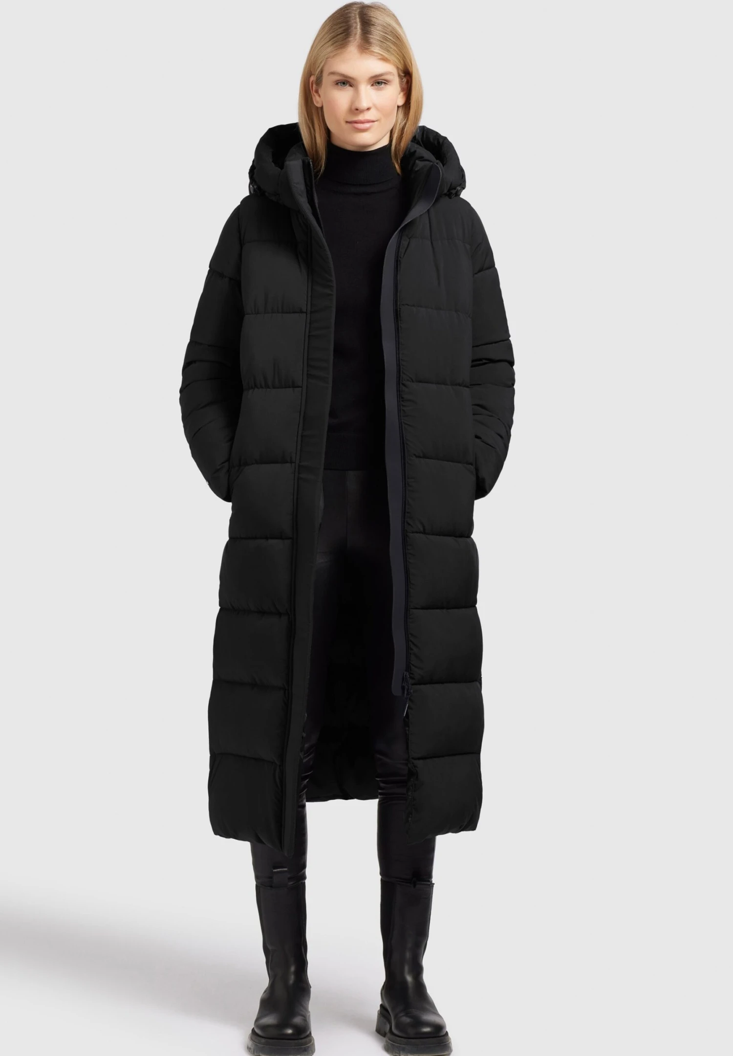 Khujo Saima MattCappotto InvernaleSchwarz Donna Cappotti KH121U19Z-Q11 2 Khujo Saima MattCappotto InvernaleSchwarz Donna Cappotti KH121U19Z-Q11 - immagine 2