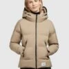 Khujo IlliGiacca InvernaleBeige Donna Giacche E Blazer KH121U1BB-B11