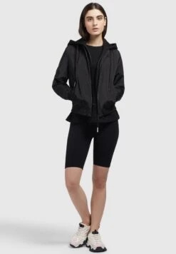 Khujo PerseeGiacca Da Mezza StagioneSchwarz Donna Giacche E Blazer KH121U18Z-Q11 -Khujo Negozio di alimentari 92a5fa95583a48fa8d9cd465b209b3c4