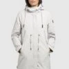 Khujo AddaParkaHellgrau Donna Cappotti KH121U12X-C11