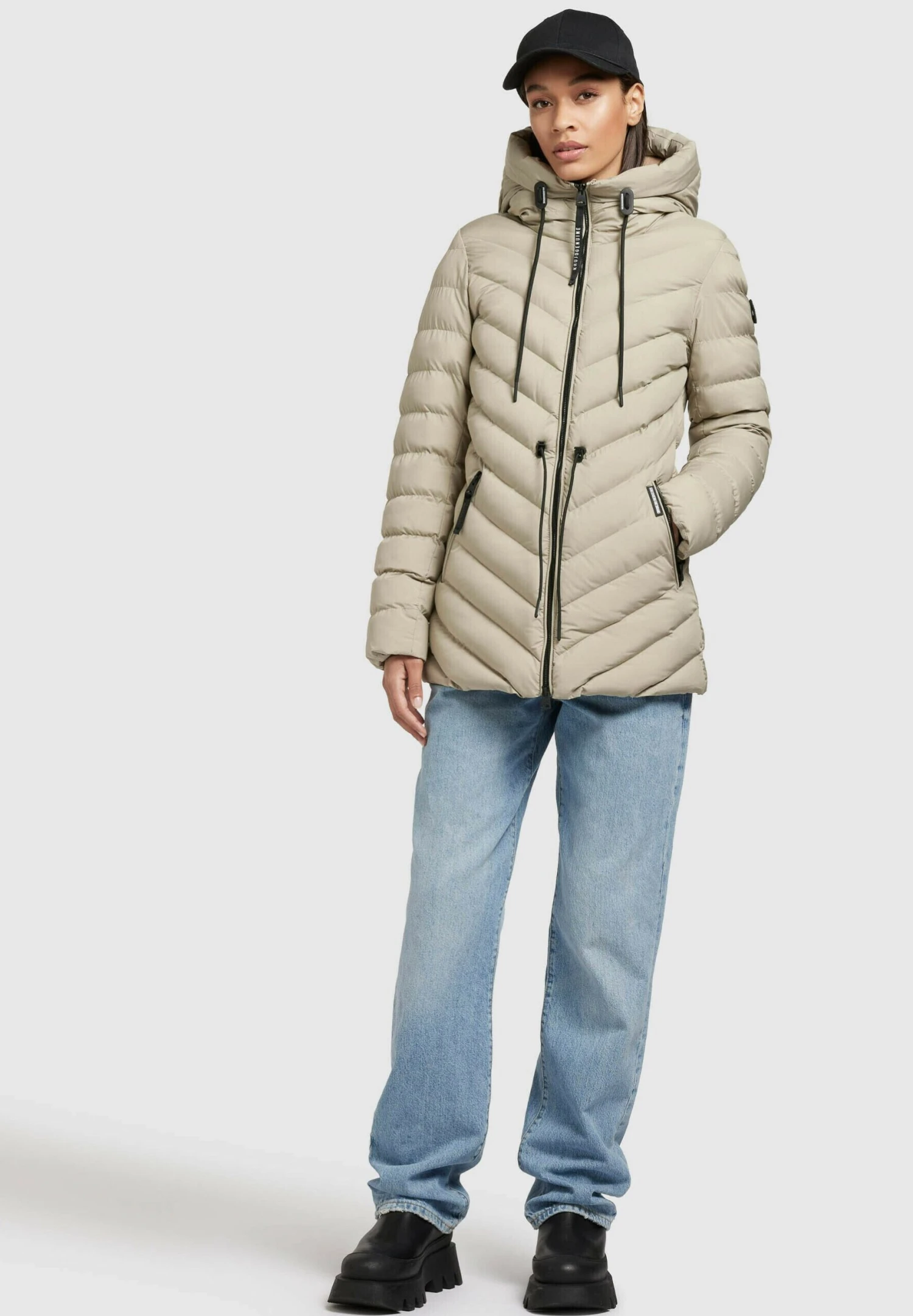 Khujo Giacca InvernaleBeige Donna Giacche E Blazer KH121U15O-B11 1 Khujo Giacca InvernaleBeige Donna Giacche E Blazer KH121U15O-B11