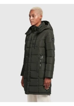 Khujo CupsCappotto InvernaleDunkelgrun Donna Cappotti KH121U14T-M11 -Khujo Negozio di alimentari 952cda7d0bfb47eea3a7191ec768de12