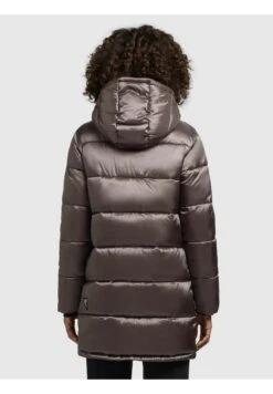 Khujo Word SatinCappotto InvernaleTaupe Donna Cappotti KH121U157-B11 -Khujo Negozio di alimentari 969ed229e8ff433cb3a098f59cdbf5bc