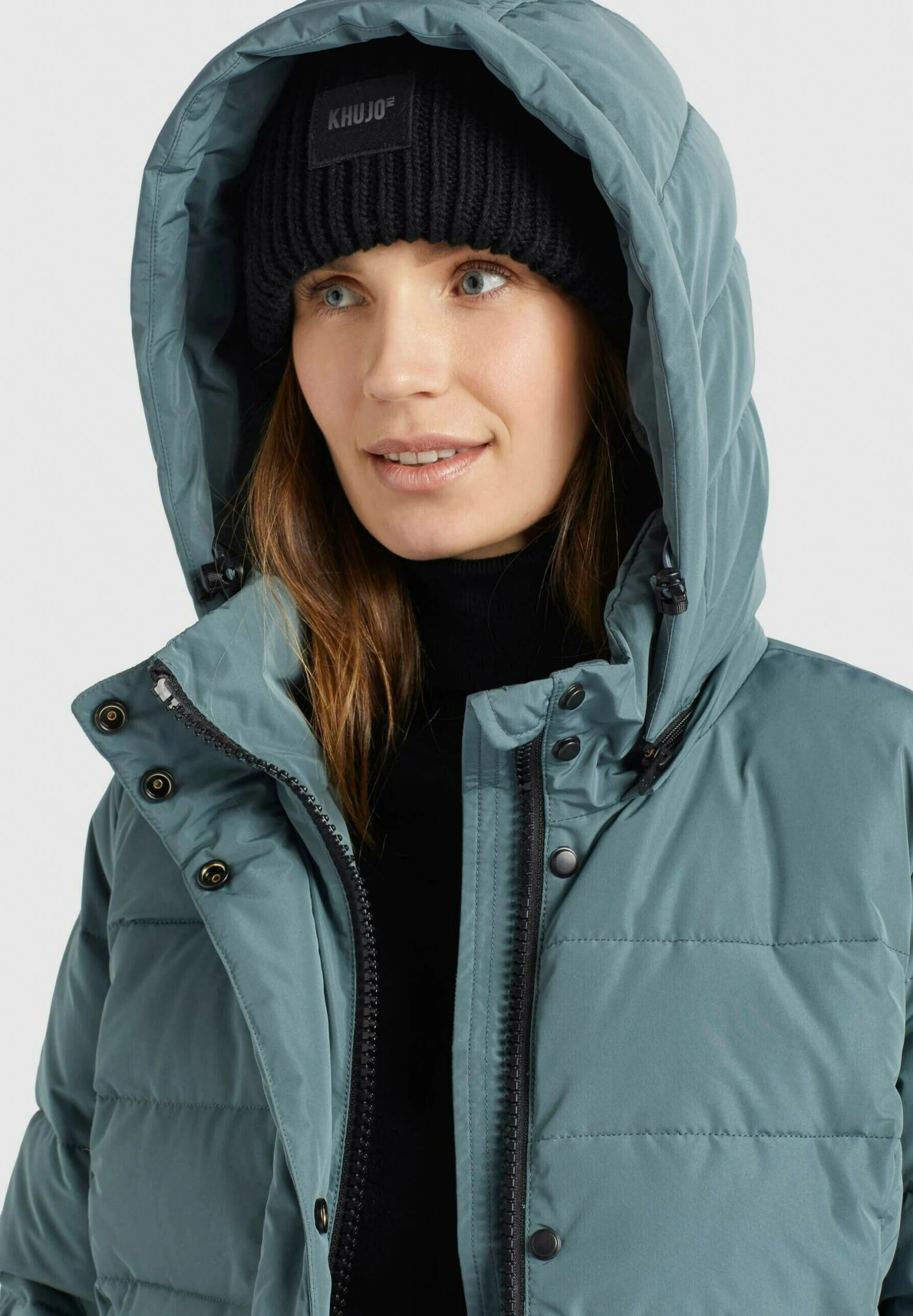 Khujo Delinas2Cappotto InvernaleBlaugrau Donna Cappotti KH121U0ZH-K12 6 Khujo Delinas2Cappotto InvernaleBlaugrau Donna Cappotti KH121U0ZH-K12 - immagine 6