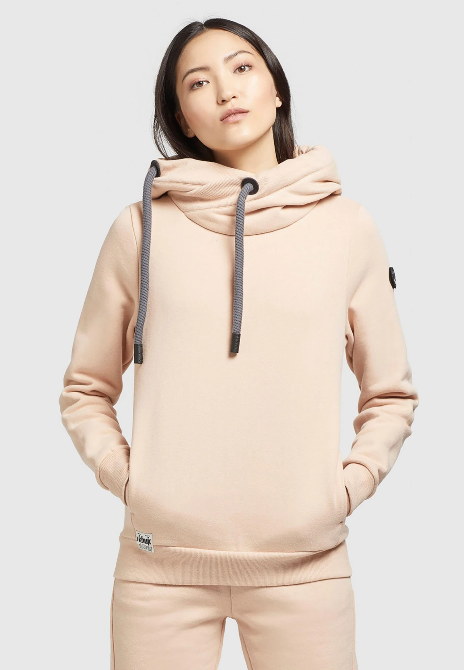 Khujo KarimaFelpa Con CappuccioAprikot Donna Felpe KH121J076-H11 1 Khujo KarimaFelpa Con CappuccioAprikot Donna Felpe KH121J076-H11