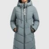 Khujo Aribay3 LightCappotto InvernaleGraublau Donna Cappotti KH121U19G-K11