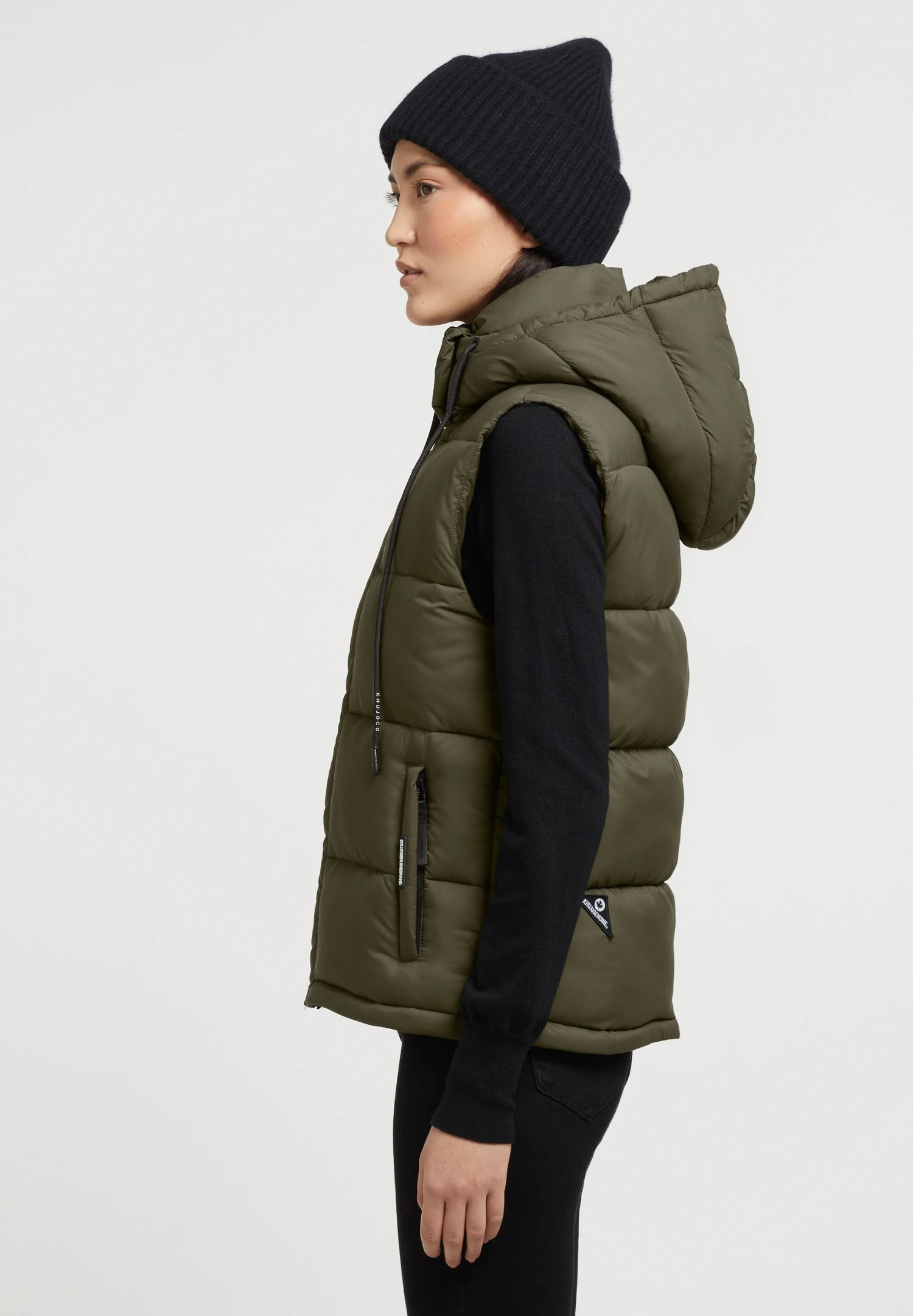 Khujo Eden MattSmanicatoKhaki Grün Donna Giacche E Blazer KH121G0DP-N11 7 Khujo Eden MattSmanicatoKhaki Grün Donna Giacche E Blazer KH121G0DP-N11 - immagine 7