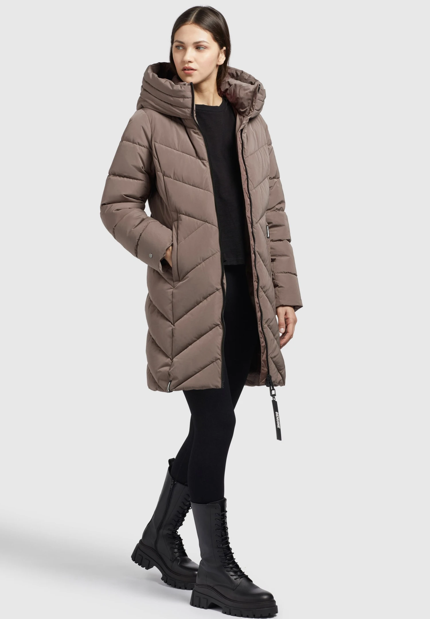 Khujo ForminCappotto InvernaleSto Tau Donna Cappotti KH121U19K-B11 2 Khujo ForminCappotto InvernaleSto Tau Donna Cappotti KH121U19K-B11 - immagine 2