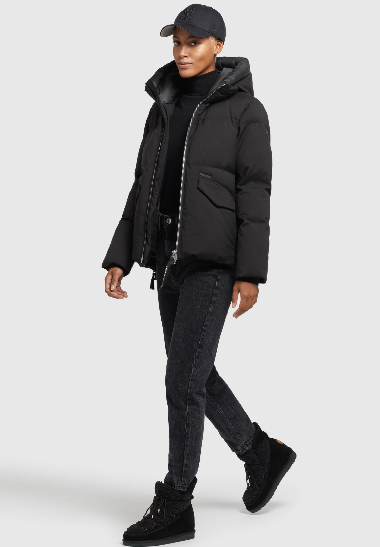 Khujo JapuraGiacca InvernaleSchwarz Donna Giacche E Blazer KH121U167-Q11 7 Khujo JapuraGiacca InvernaleSchwarz Donna Giacche E Blazer KH121U167-Q11 - immagine 7