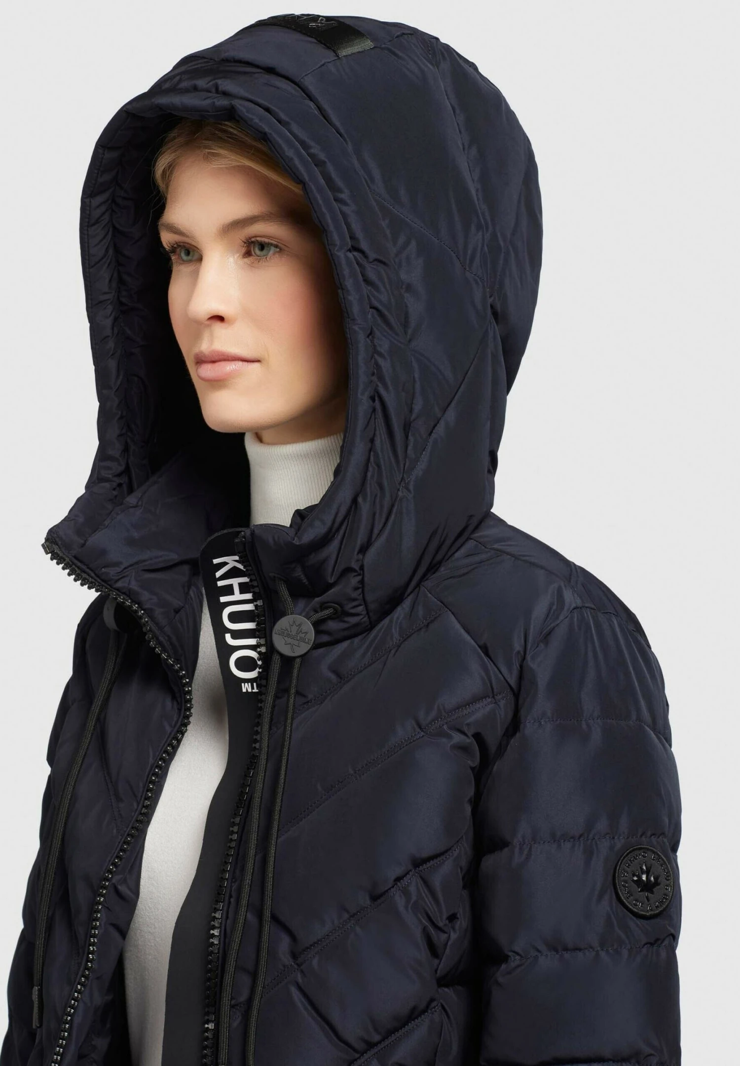 Khujo Stern2Giacca InvernaleDunkelblau Donna Giacche E Blazer KH121U1A0-K11 4 Khujo Stern2Giacca InvernaleDunkelblau Donna Giacche E Blazer KH121U1A0-K11 - immagine 4