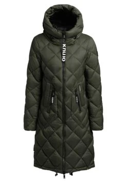 Khujo ZaritaCappotto InvernaleDunkelgrün Donna Cappotti KH121U150-M11 -Khujo Negozio di alimentari a0f52f370a6a4f01b1da997413bf9c70