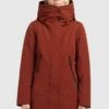 Khujo Viona4Cappotto InvernaleRotbraun Donna Cappotti KH121U1CS-G11