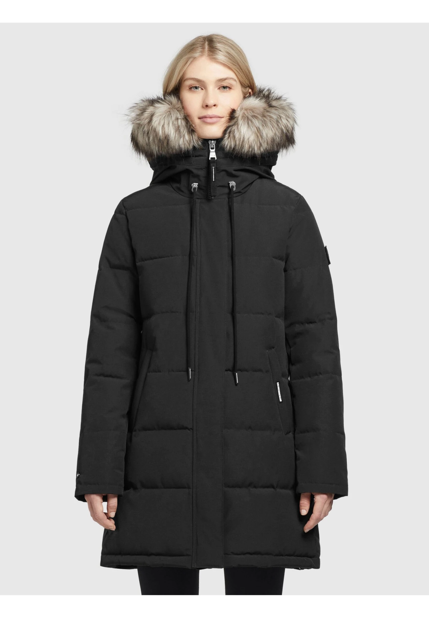 Khujo ClorenCappotto InvernaleSchwarz Donna Cappotti KH121U158-Q11 1 Khujo ClorenCappotto InvernaleSchwarz Donna Cappotti KH121U158-Q11