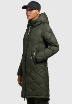Khujo ZaritaCappotto InvernaleDunkelgrün Donna Cappotti KH121U150-M11 -Khujo Negozio di alimentari a3497bd34124433d9dfd99dc087717aa