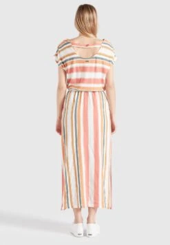 Khujo DoreenVestito LungoMehrfarbig Gestreift Donna Vestiti KH121C0DM-A12 -Khujo Negozio di alimentari a40a2b10c0e2483aa03776b4d99e820c