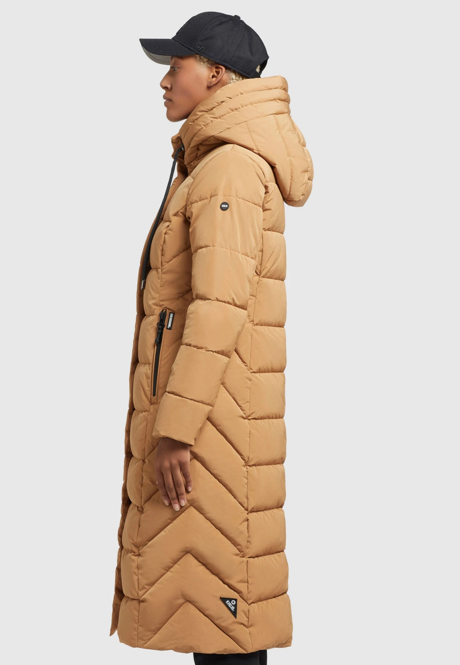 Khujo GamberCappotto InvernaleOcker Donna Cappotti KH121U13O-E11 6 Khujo GamberCappotto InvernaleOcker Donna Cappotti KH121U13O-E11 - immagine 6