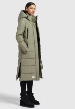 Khujo DaniCappotto InvernaleBlassgrün Donna Cappotti KH121U1AU-M11 -Khujo Negozio di alimentari a5cca033c3f345c6a7dee3752ae2e85e