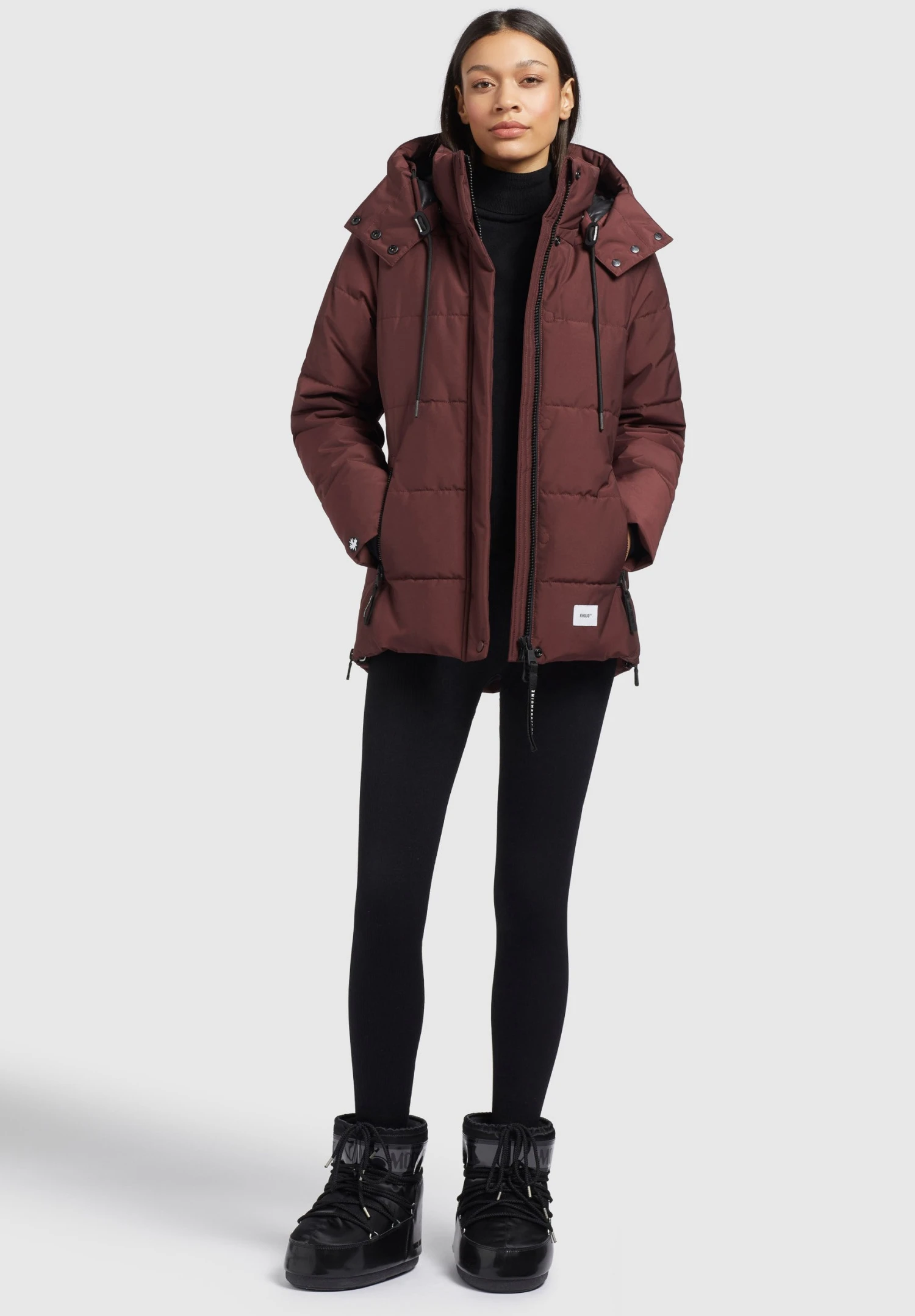 Khujo CineCappotto InvernaleWeinrot Donna Cappotti KH121U1BT-G11 2 Khujo CineCappotto InvernaleWeinrot Donna Cappotti KH121U1BT-G11 - immagine 2