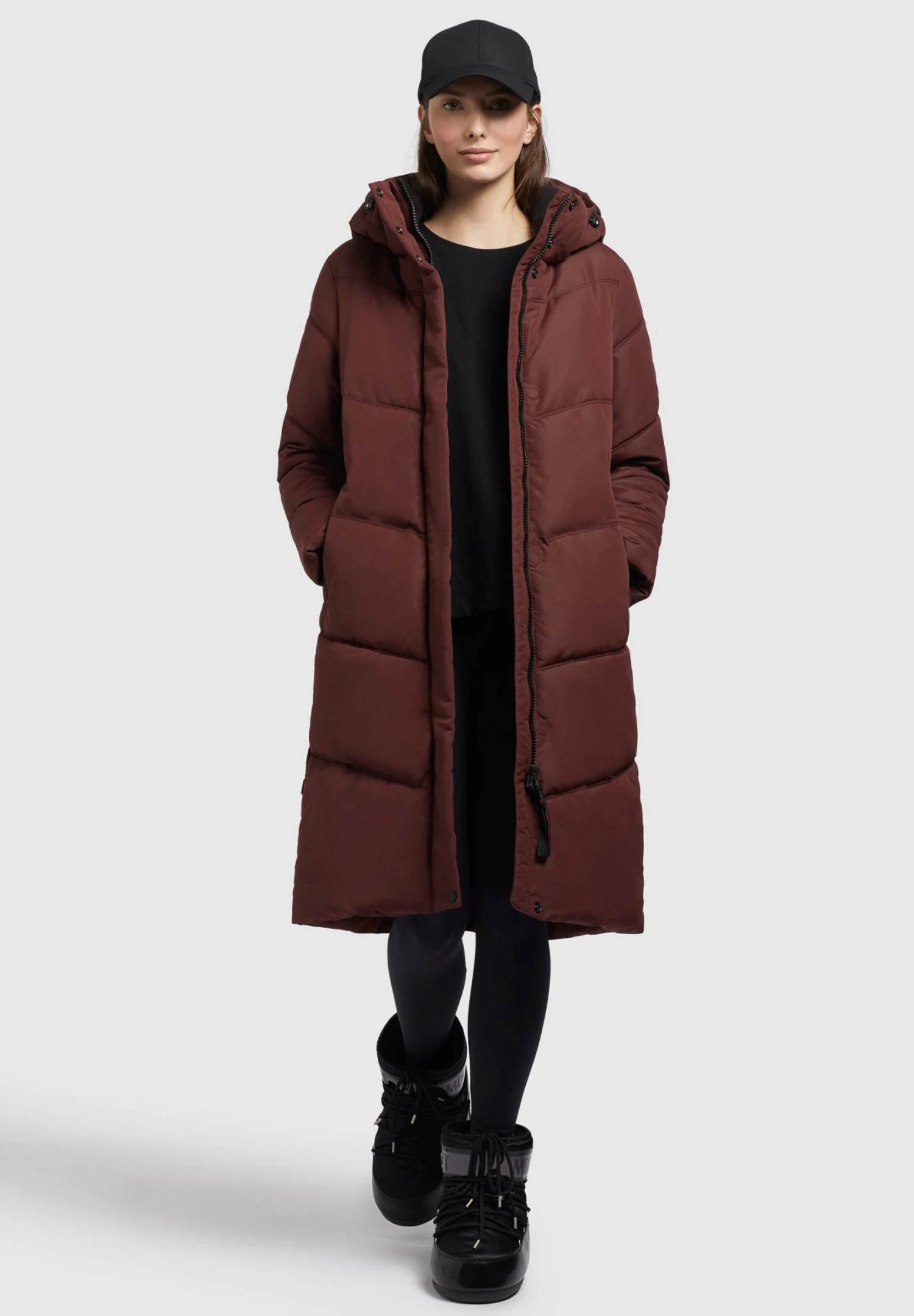 Khujo TorinoCappotto InvernaleWeinrot Donna Cappotti KH121U1AS-G11 2 Khujo TorinoCappotto InvernaleWeinrot Donna Cappotti KH121U1AS-G11 - immagine 2