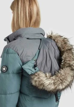 Khujo WinsenGiacca InvernaleBlaugrau Donna Giacche E Blazer KH121U120-K11 -Khujo Negozio di alimentari a8f31f4a041f42019d1f6128b8344009