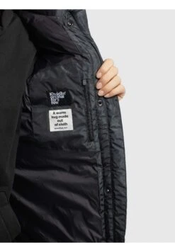 Khujo DakotaCappotto InvernaleDunkelblau Gemustert Donna Cappotti KH121U14X-K11 -Khujo Negozio di alimentari a985c40b9b364417ac53d532790ce25d