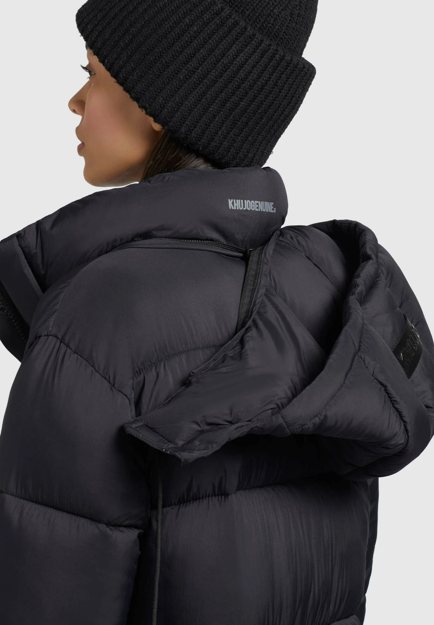 Khujo Cappotto InvernaleSchwarz Donna Cappotti KH121U1CU-Q11 5 Khujo Cappotto InvernaleSchwarz Donna Cappotti KH121U1CU-Q11 - immagine 5