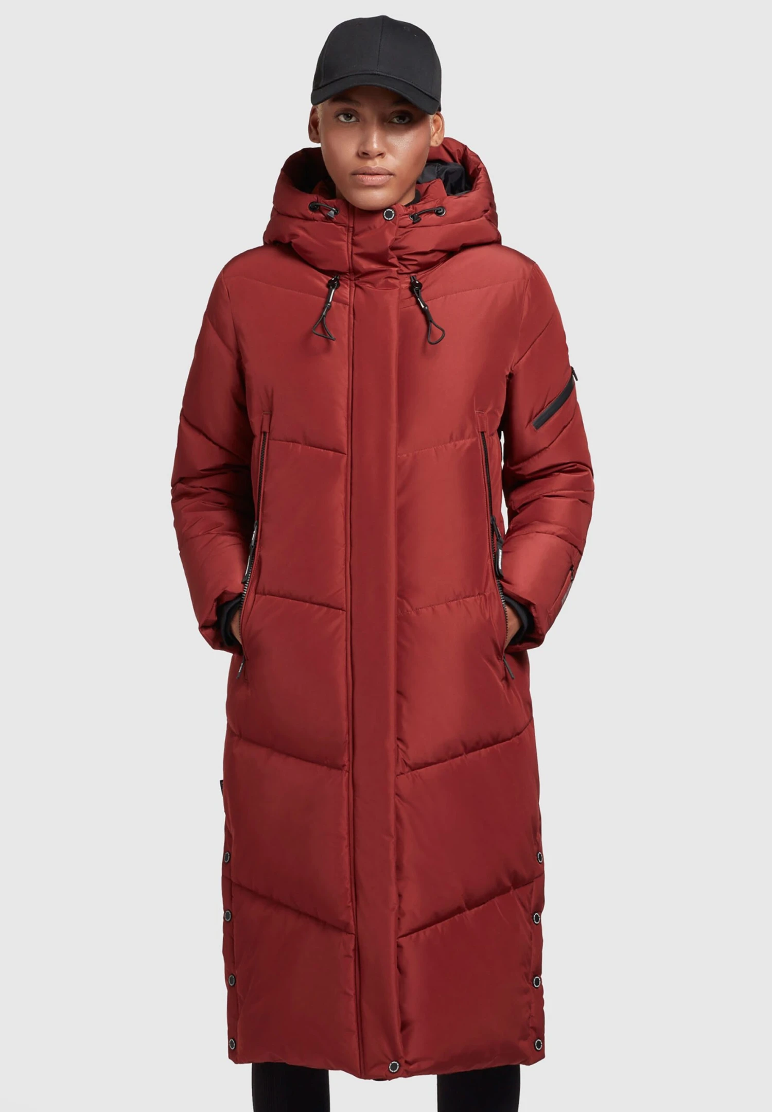 Khujo Sonje3Cappotto InvernaleRostrot Donna Cappotti KH121U14R-G11 1 Khujo Sonje3Cappotto InvernaleRostrot Donna Cappotti KH121U14R-G11