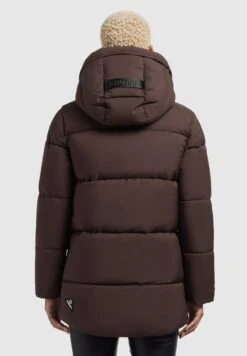 Khujo Soraya MattCappotto InvernaleDunkelbraun Donna Cappotti KH121U1BN-O11 -Khujo Negozio di alimentari aaffda5a1e844cef9dc45d217cbf0e47