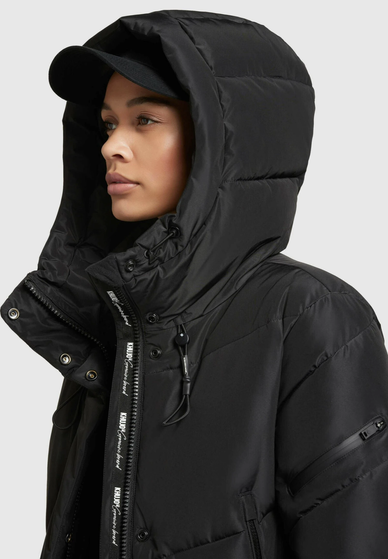 Khujo Sonje3 - Cappotto Invernale - Schwarz 6 Khujo Sonje3 - Cappotto Invernale - Schwarz - immagine 6