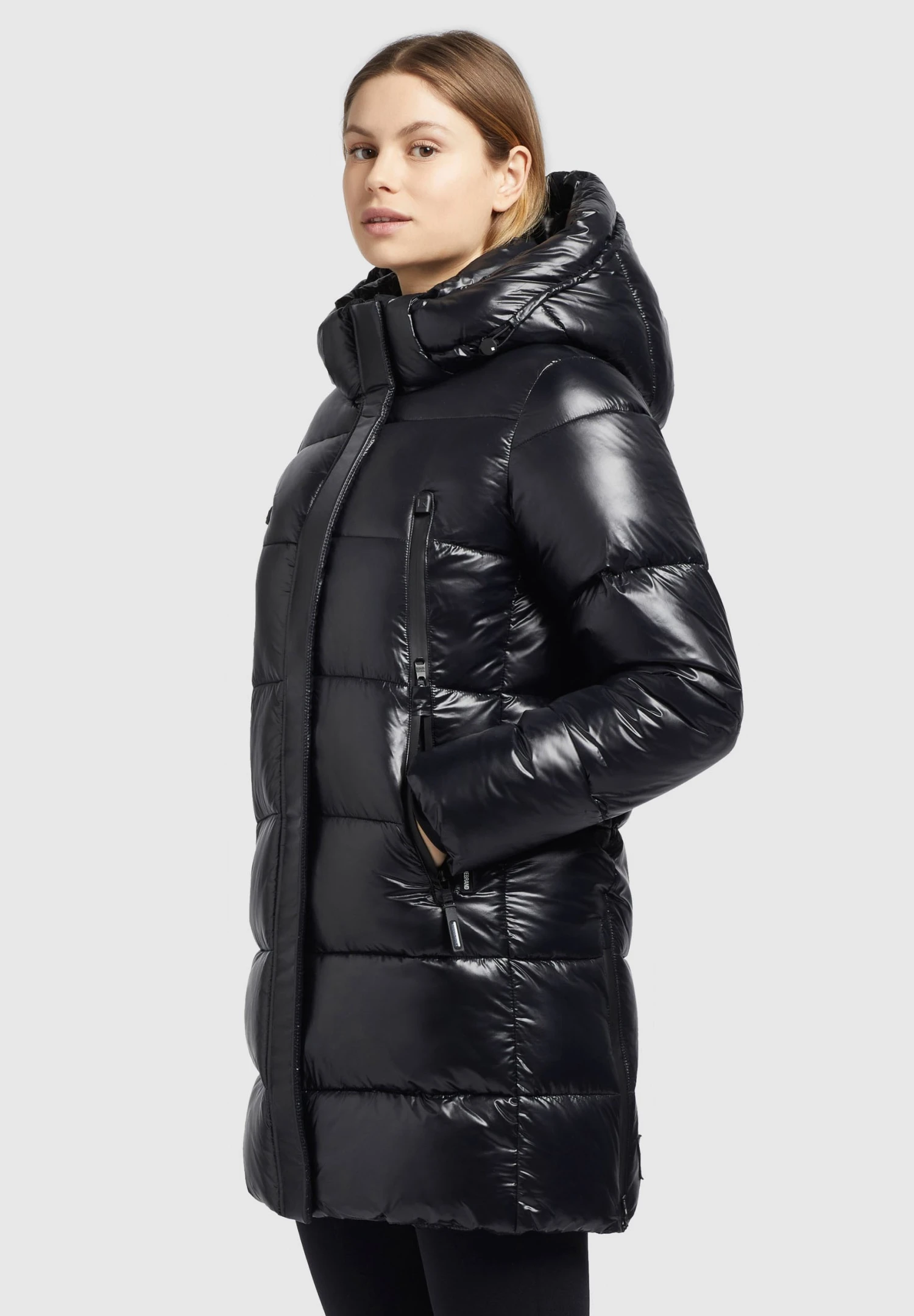 Khujo Cardi ShinyCappotto InvernaleSchwarz Donna Cappotti KH121U1AE-Q11 5 Khujo Cardi ShinyCappotto InvernaleSchwarz Donna Cappotti KH121U1AE-Q11 - immagine 5