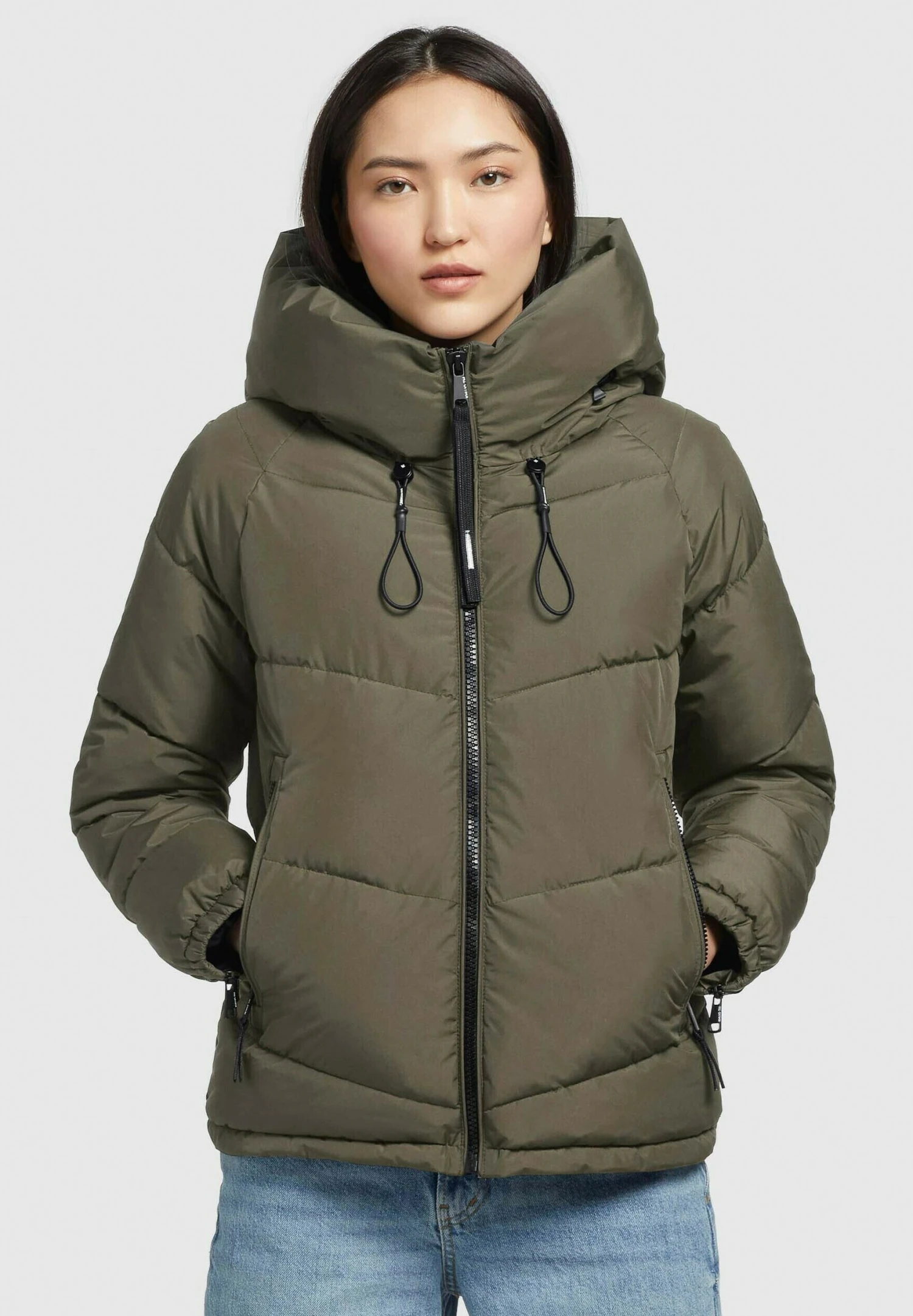 Khujo Esila 3Giacca InvernaleKhaki Grün Donna Giacche E Blazer KH121U14A-N11 1 Khujo Esila 3Giacca InvernaleKhaki Grün Donna Giacche E Blazer KH121U14A-N11