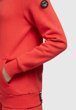 Khujo RhabeaFelpa Con CappuccioRot Donna Felpe KH121J077-G11 -Khujo Negozio di alimentari af2745fee34441e1baffc7ec2140154a