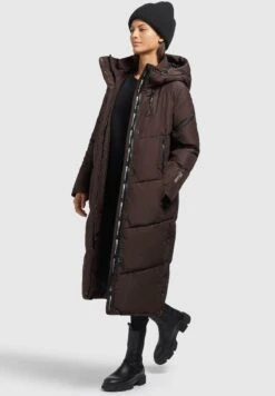 Khujo Sonje4Cappotto InvernaleDunkelbraun Donna Cappotti KH121U19J-O11 -Khujo Negozio di alimentari b092f78e956c46dbb38af44d7cb16336