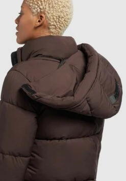 Khujo Soraya MattCappotto InvernaleDunkelbraun Donna Cappotti KH121U1BN-O11 -Khujo Negozio di alimentari b0b2be2f63194f67b4cf8413f2a0e303