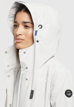 Khujo AddaParkaHellgrau Donna Cappotti KH121U12X-C11 -Khujo Negozio di alimentari b28e32c34b094acaadeebfebbc870c42