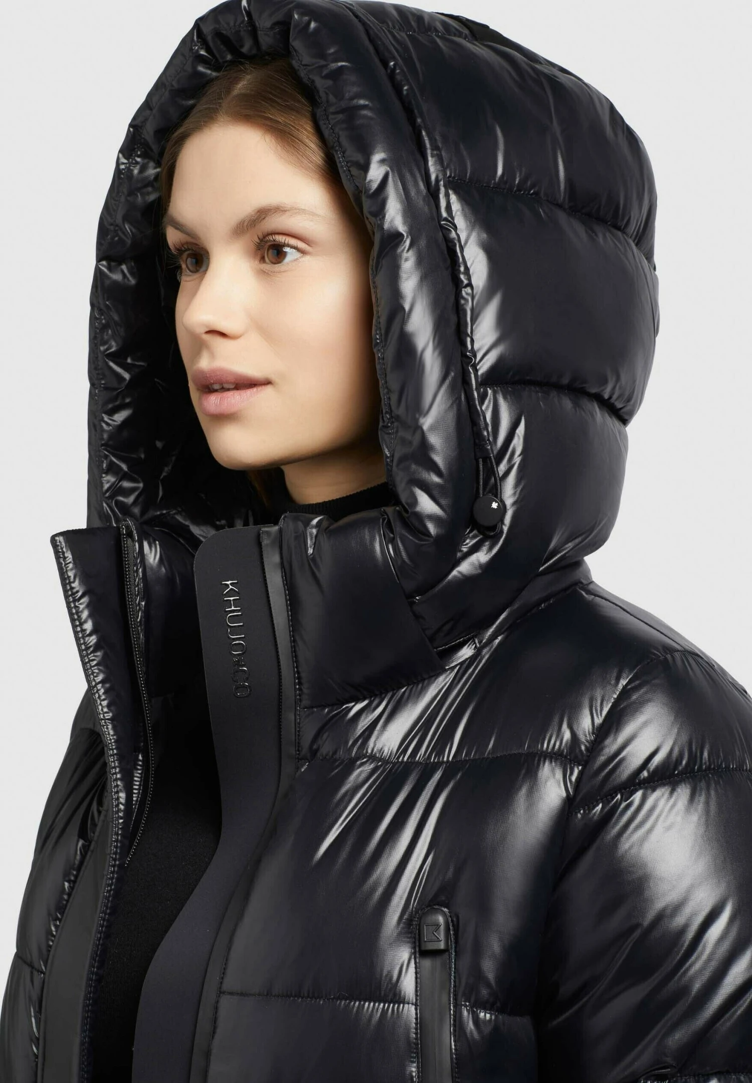 Khujo Cardi ShinyCappotto InvernaleSchwarz Donna Cappotti KH121U1AE-Q11 4 Khujo Cardi ShinyCappotto InvernaleSchwarz Donna Cappotti KH121U1AE-Q11 - immagine 4