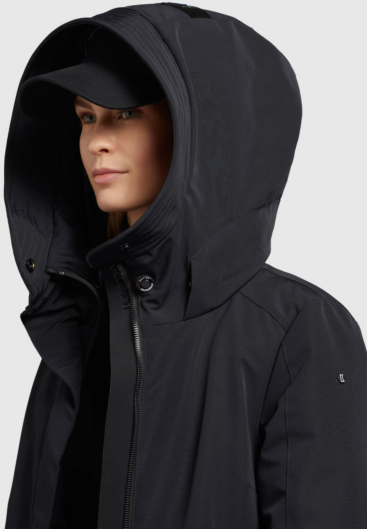 Khujo Viona4Cappotto InvernaleDunkelblau Donna Cappotti KH121U1CS-K11 4 Khujo Viona4Cappotto InvernaleDunkelblau Donna Cappotti KH121U1CS-K11 - immagine 4