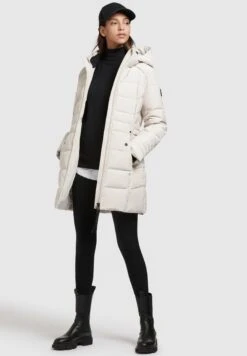 Khujo Amaray 3Cappotto InvernaleWeiß Donna Cappotti KH121U15M-A11 -Khujo Negozio di alimentari b461717f671f440db943f3b23996a3c8
