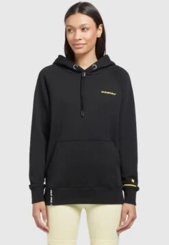 Khujo Odette - Felpa Con Cappuccio - Schwarz